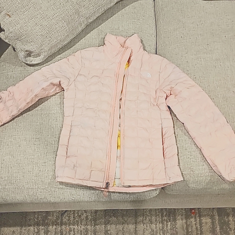 The North Face ,pink , girls  M 10/12